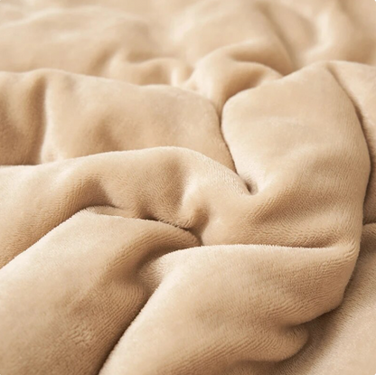 Luxuriöse Flanell-Fleece Decke maschinenwaschbar | SoftHug™