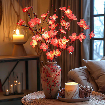 Kirschblüten-LED-Zweige Abendstimmung