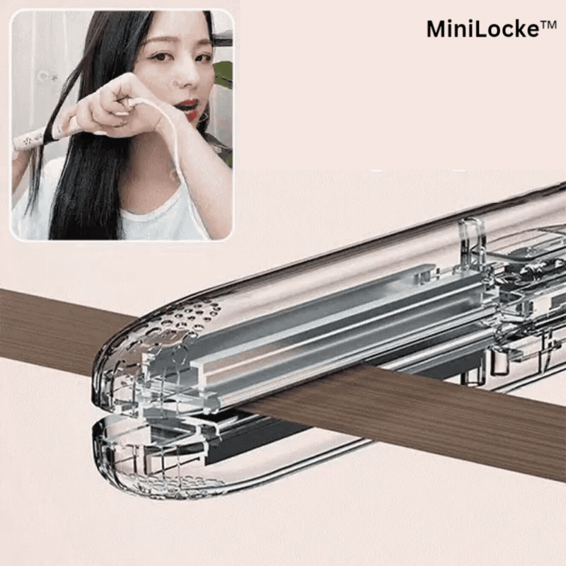 MiniLocke™- Mini Curling Iron with Dual Purpose
