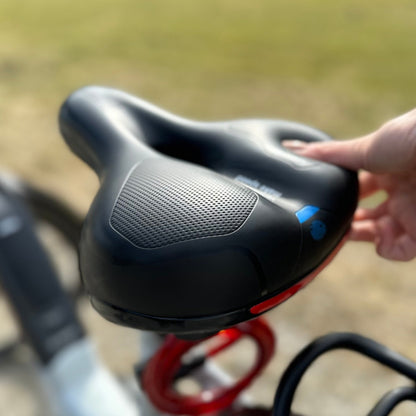 Fahrradsattel ergonomisch mit Memory-Schaum und Gel-Polsterung