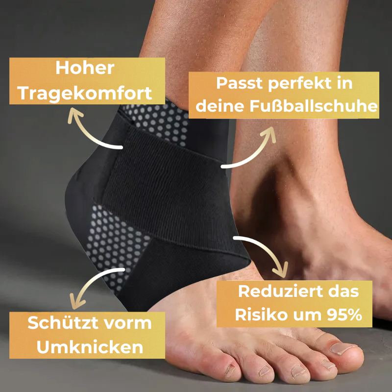 Knöchelbandage für Fußball & Sport | AnkleGuard