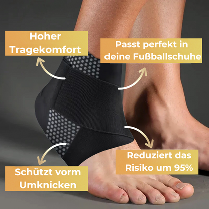 Knöchelbandage für Fußball & Sport | AnkleGuard