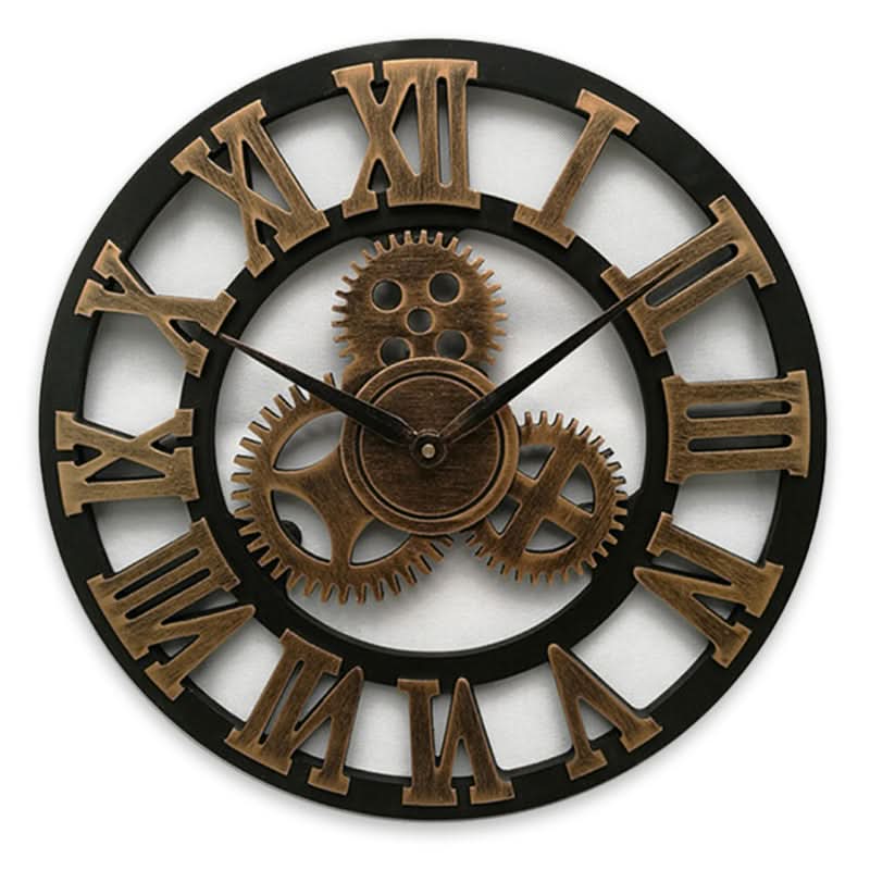 Wanduhr an der Wand