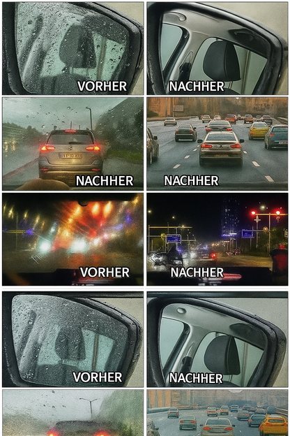 ClearView™ - Regenabwehr & Glasversiegelung