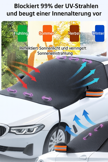 Jetzt exklusiv – 60% Rabatt! | IceCover™ – Premium Magnetische Windschutzscheiben-Schutzhaube gegen Schnee & Eis