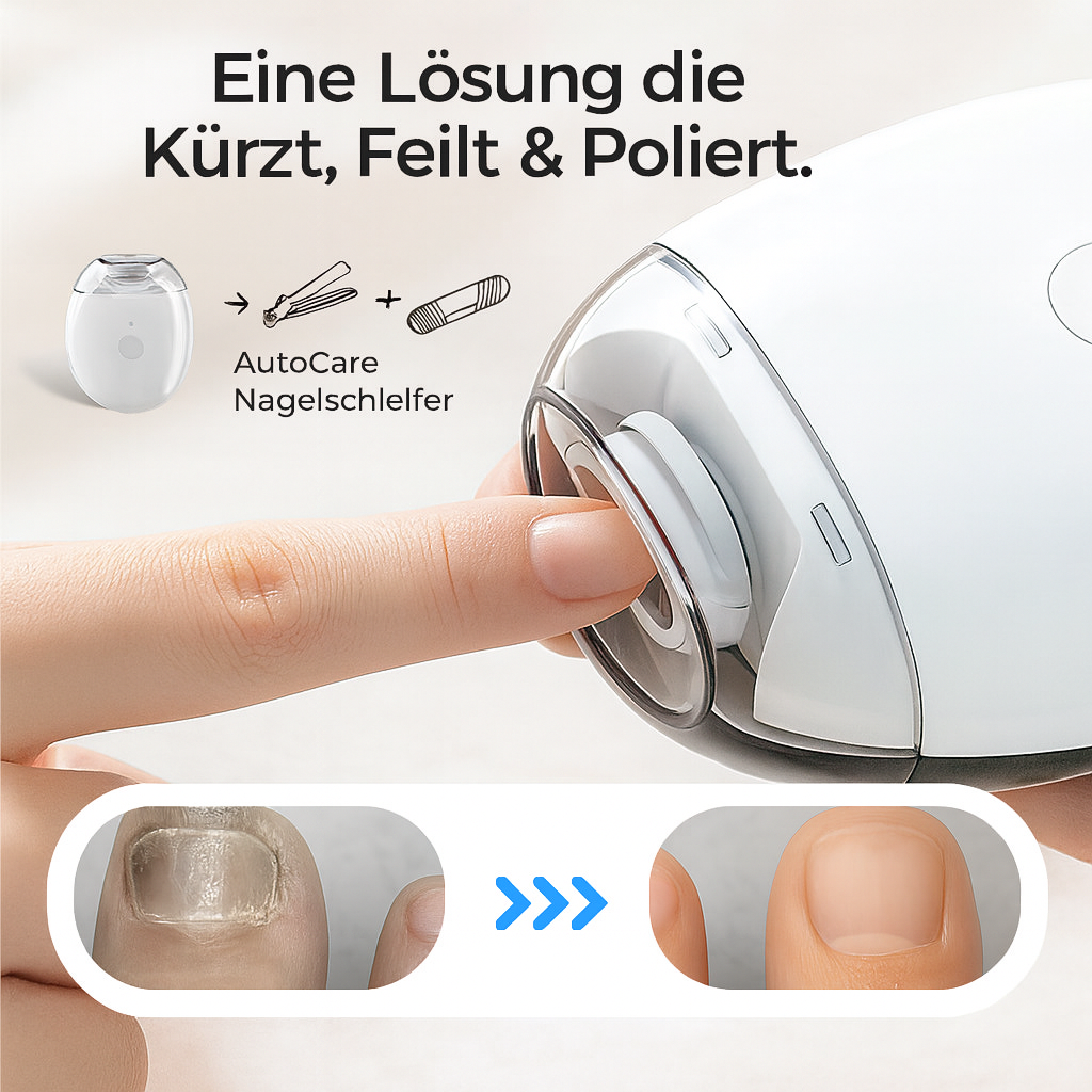 Rozela™ NailCare Pro – Automatische Premium-Nagelschleifer für Erwachsene & Kinder