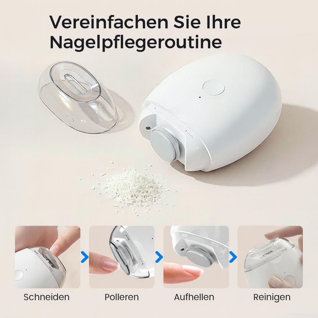Rozela™ NailCare Pro – Automatische Premium-Nagelschleifer für Erwachsene & Kinder