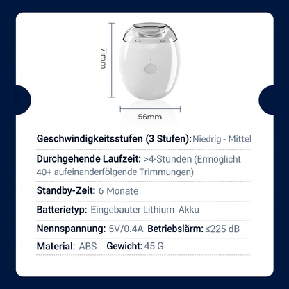 Rozela™ NailCare Pro – Automatische Premium-Nagelschleifer für Erwachsene & Kinder