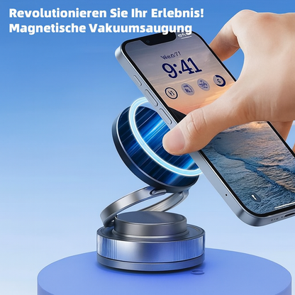 50% RABATT | 360° Magnetischer Vakuum-Handyhalter – Ultra-Stark & Sicher