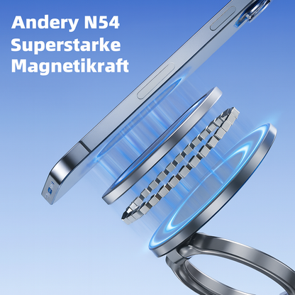 50% RABATT | 360° Magnetischer Vakuum-Handyhalter – Ultra-Stark & Sicher