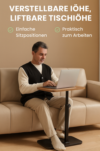 LIFTABLE™ Beistelltisch – Verstellbar für Sofa & Bett