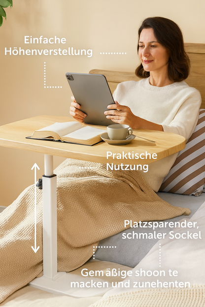 LIFTABLE™ Beistelltisch – Verstellbar für Sofa & Bett