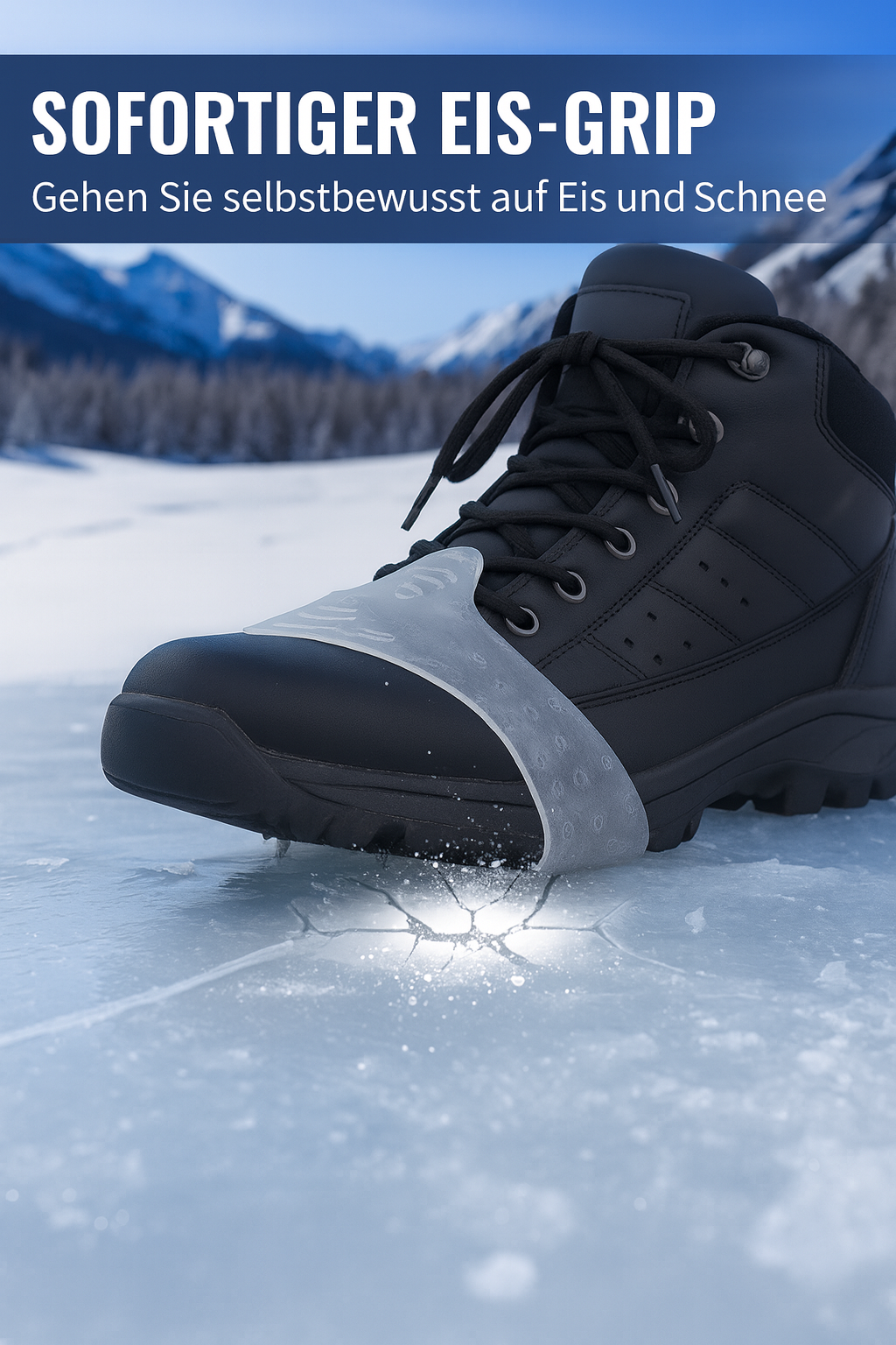 1+1 GRATIS | Universelle 5-Zacken-Steigeisen für Schuhe & Stiefel