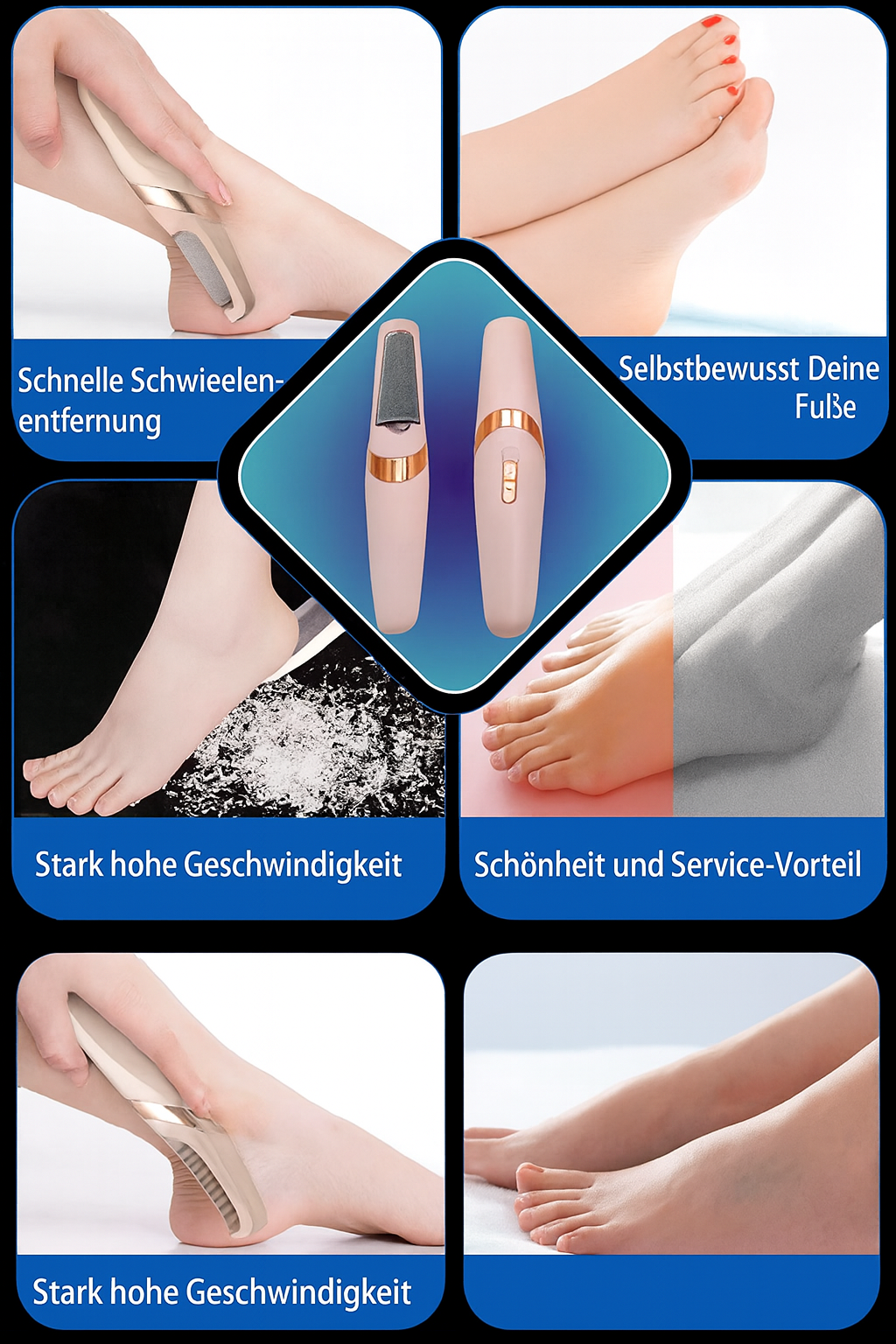 Jetzt sichern: SilkHeel™ – Professionelle Hornhautentfernung für babyweiche Füße | 50 % RABATT