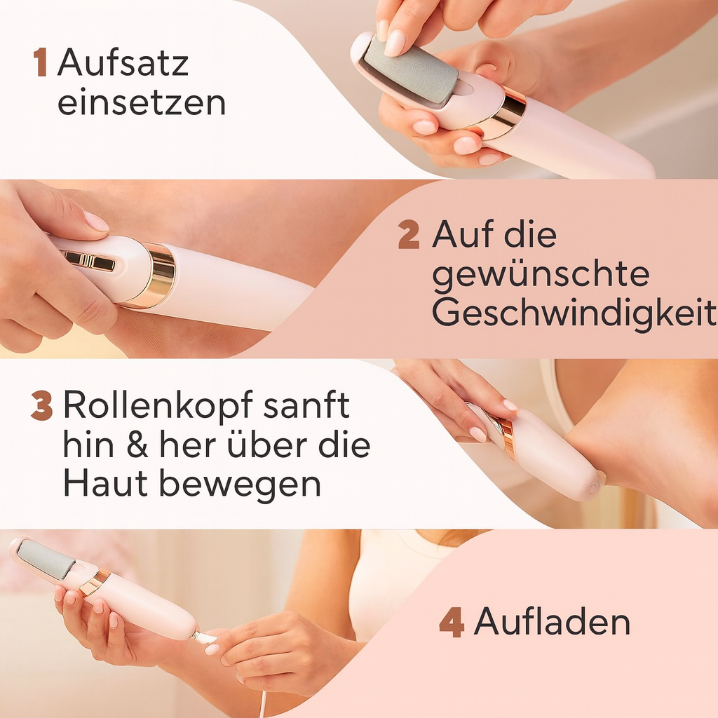 Jetzt sichern: SilkHeel™ – Professionelle Hornhautentfernung für babyweiche Füße | 50 % RABATT