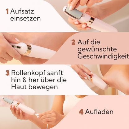 Jetzt sichern: SilkHeel™ – Professionelle Hornhautentfernung für babyweiche Füße | 50 % RABATT