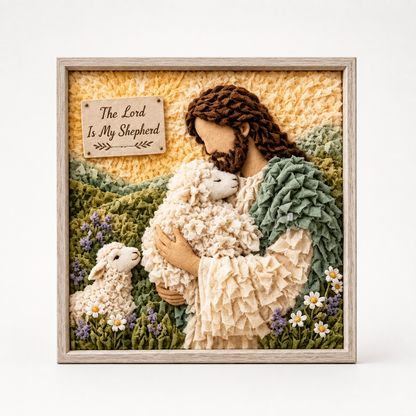 3D Stoff-Steckbild Bastelset ohne Nähen | Faithtuck