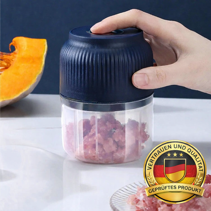 GarlicPro™ | Mini Knoblauch-Zerkleinerer für Fleisch, Nüsse & Gewürze
