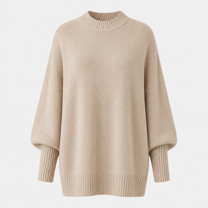 Oversized Pullover mit asymmetrischem Saum
