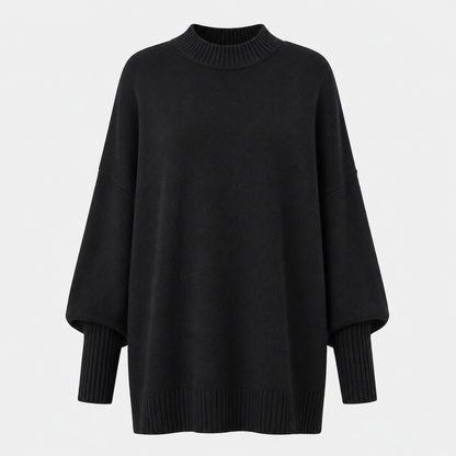 Oversized Pullover mit asymmetrischem Saum