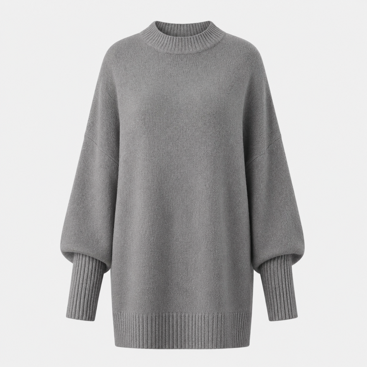 Oversized Pullover mit asymmetrischem Saum
