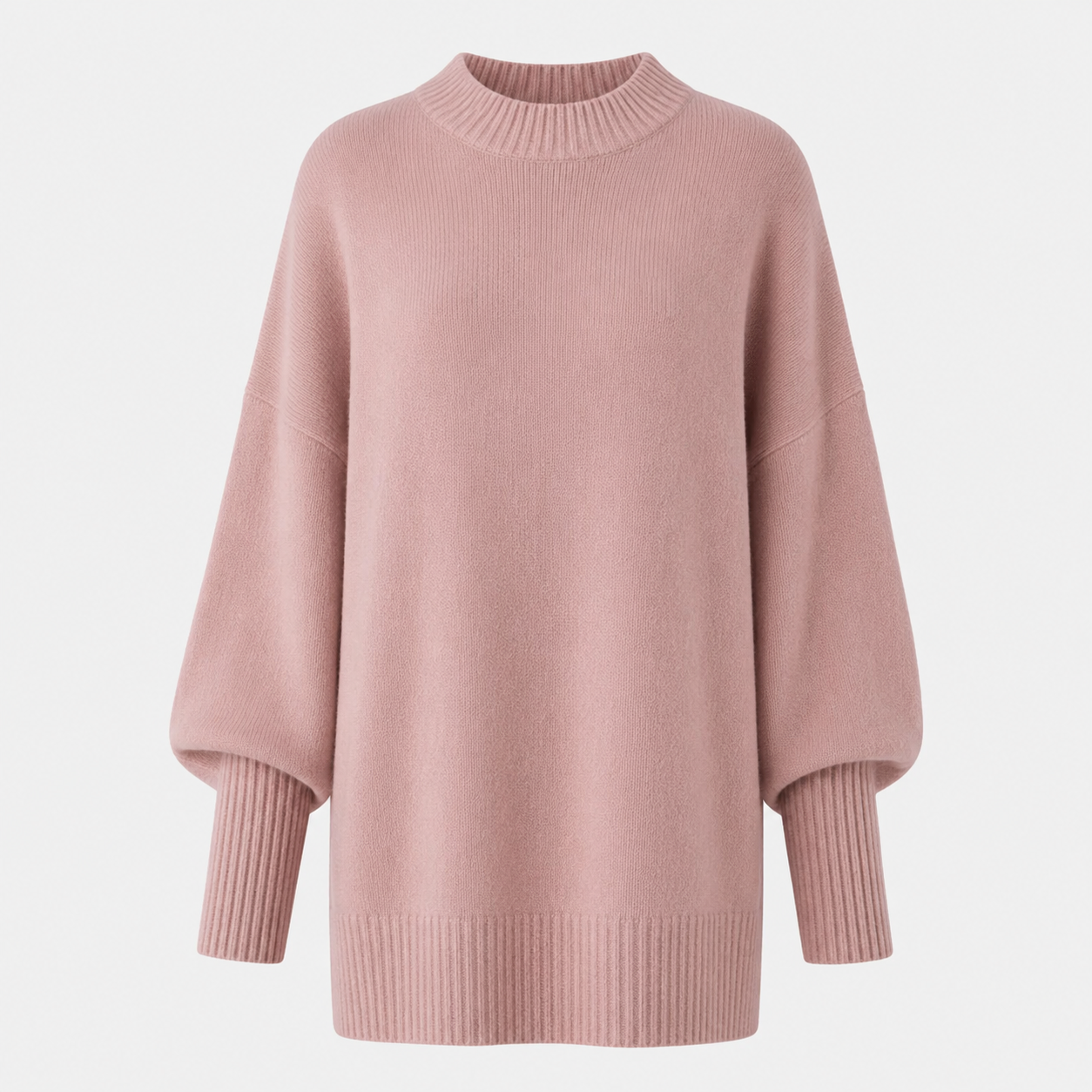 Oversized Pullover mit asymmetrischem Saum