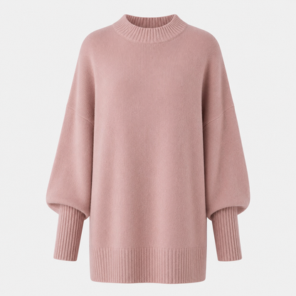 Oversized Pullover mit asymmetrischem Saum