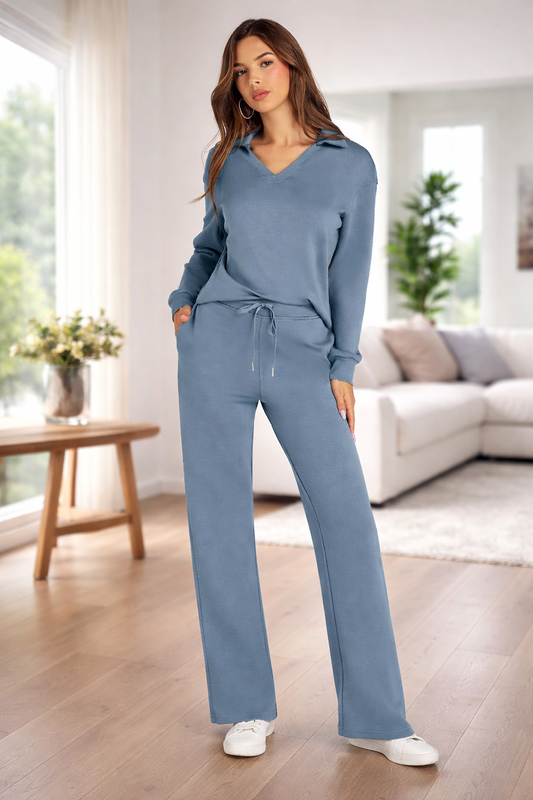 Sweatsuits™ | Damen 2-teilige Sets, lässige Outfits mit langärmligen Sweatsuits