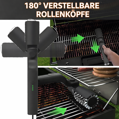 PowerBrush™ | Nie wieder schrubben, nur entspannt glänzende Grills in Minuten!