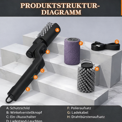 PowerBrush™ | Nie wieder schrubben, nur entspannt glänzende Grills in Minuten!