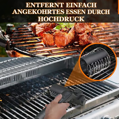 PowerBrush™ | Nie wieder schrubben, nur entspannt glänzende Grills in Minuten!