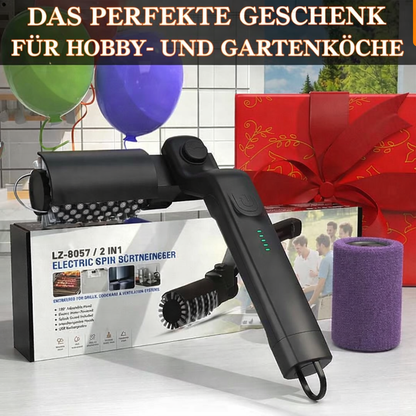 PowerBrush™ | Nie wieder schrubben, nur entspannt glänzende Grills in Minuten!