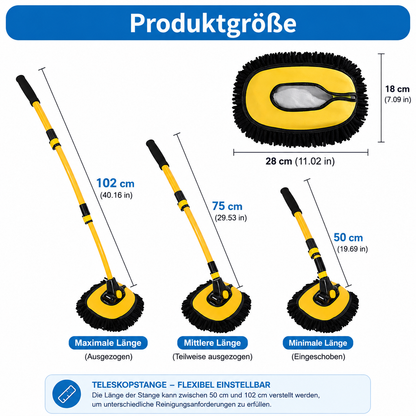 CleanReach Pro™ | Autopflege ohne Bücken!
