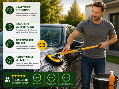 CleanReach Pro™ | Autopflege ohne Bücken!