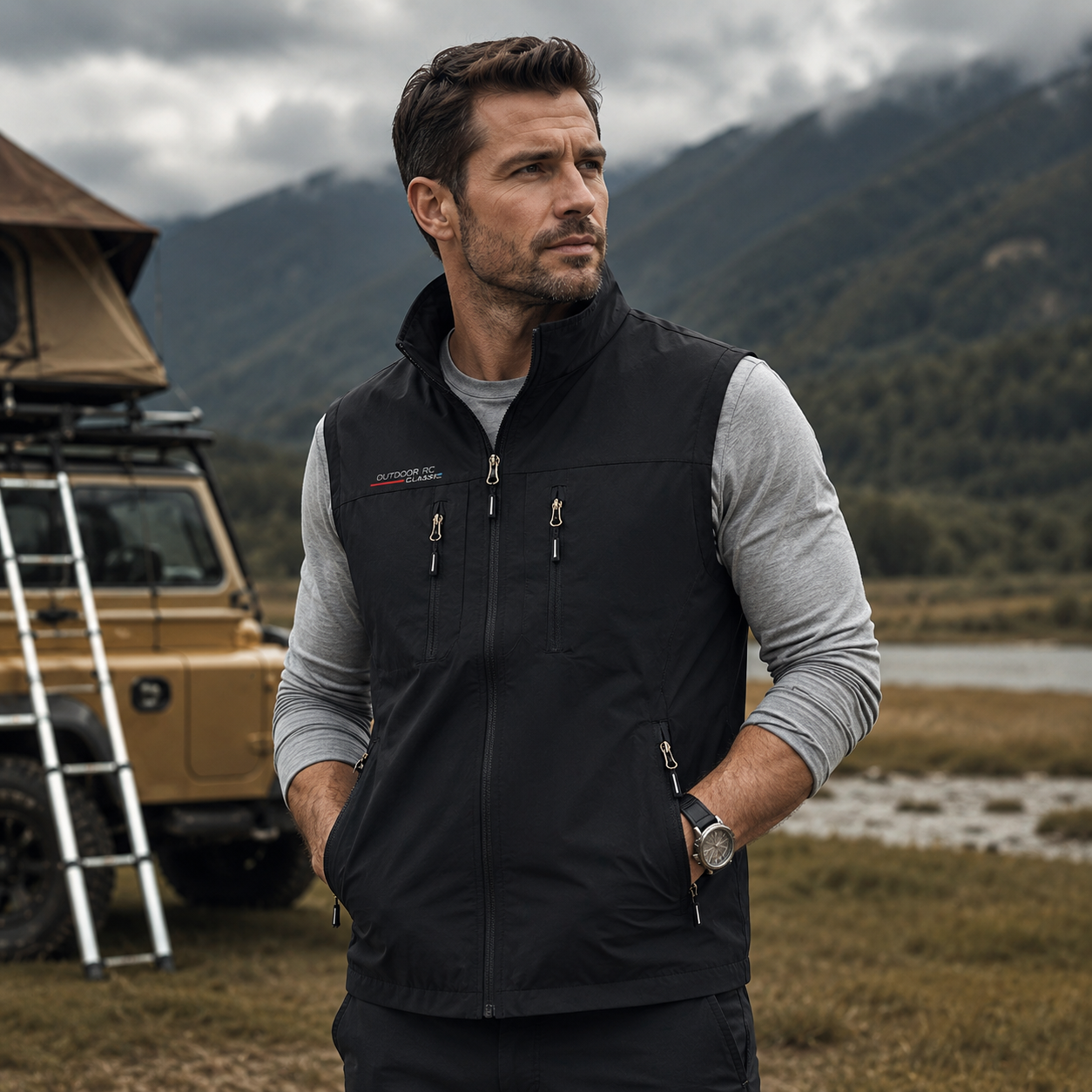 Moderner Herren-Bodywarmer | Leicht & Praktisch für den Alltag