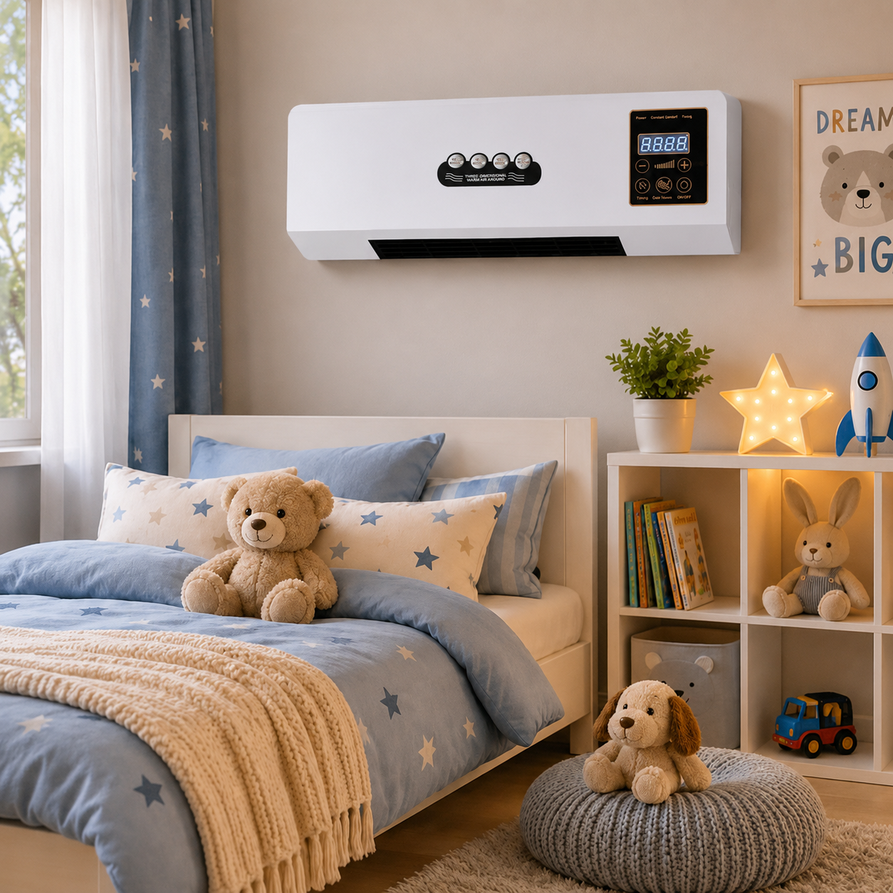 AEROTHERM™ Heizlüfter & Ventilator – Angenehmes Raumklima das ganze Jahr