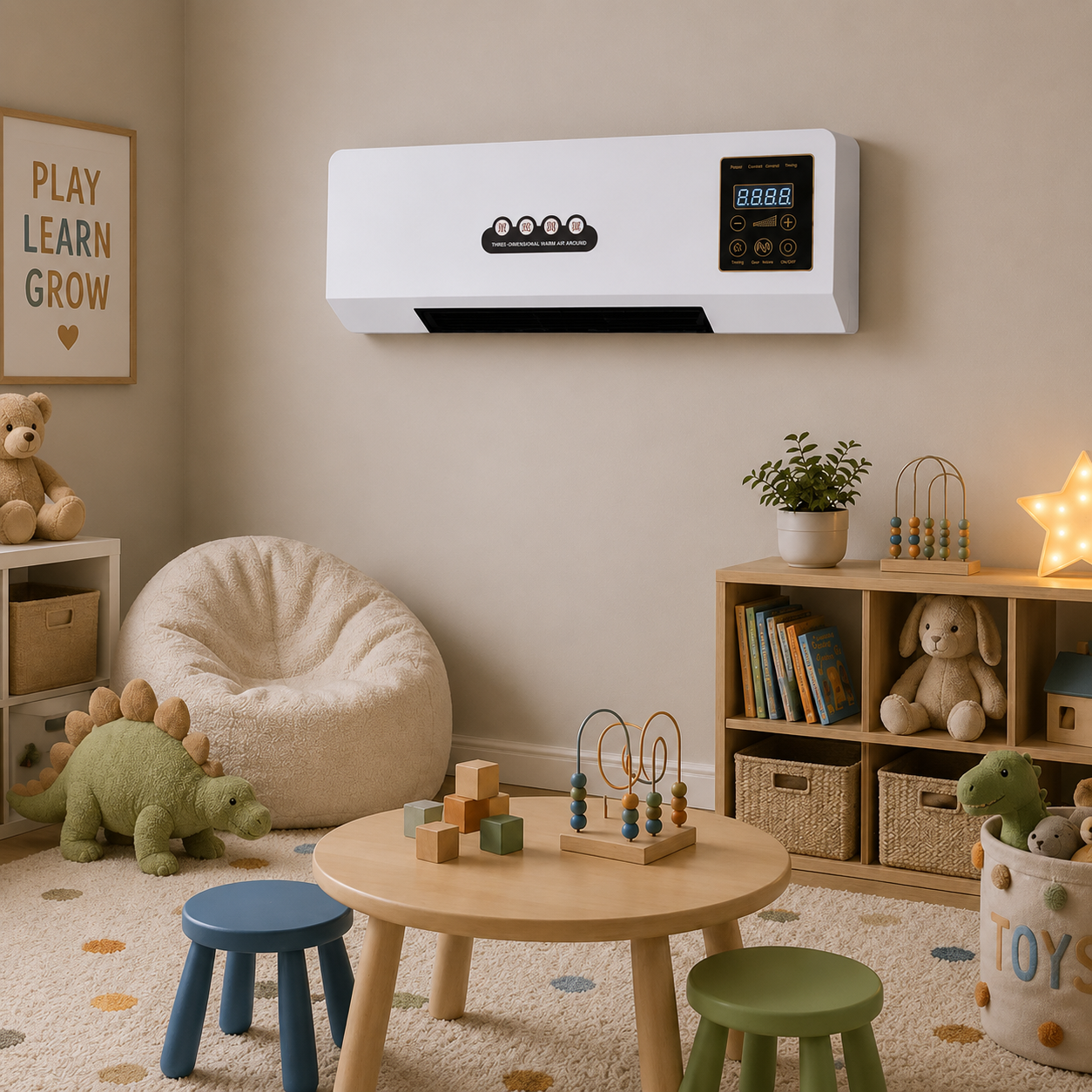 AEROTHERM™ Heizlüfter & Ventilator – Angenehmes Raumklima das ganze Jahr