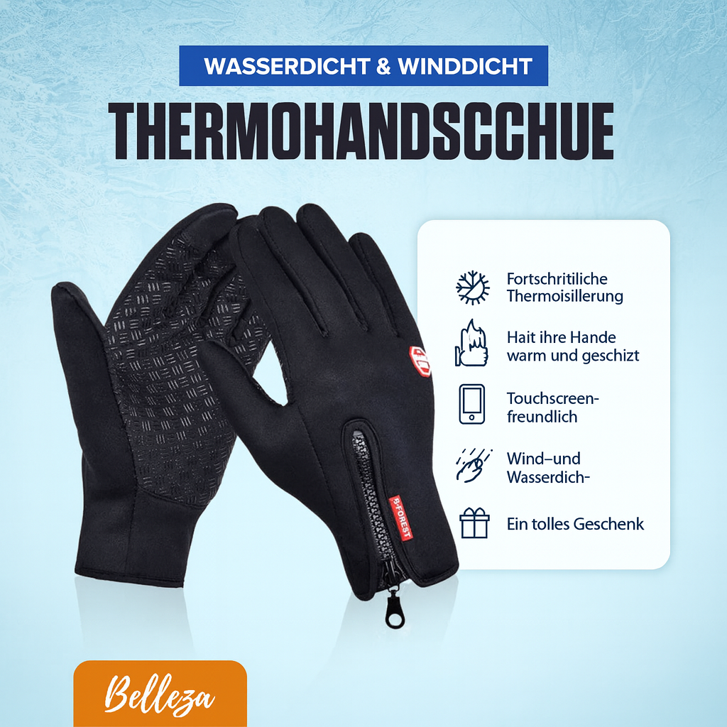 Thermische Handschuhe - Warm und gadgetfreundlich