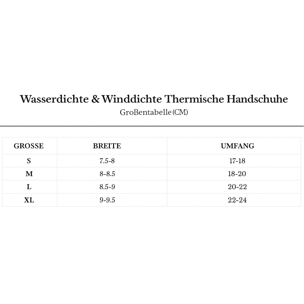 Thermische Handschuhe - Warm und gadgetfreundlich