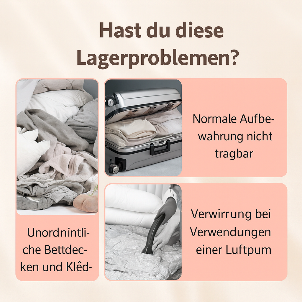 PackMate™ – Kompakte Kompressionstasche für Reise & Aufbewahrung