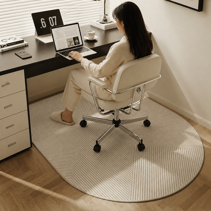Bürostuhl Bodenmatte Schlingenfleece – Bodenschutz
