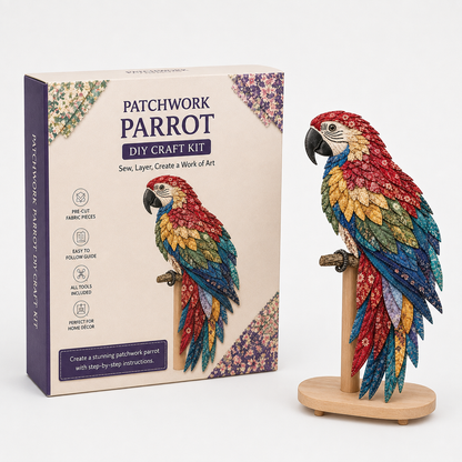 Wingmend | 3D Fabric Patchwork Hummingbird Craft Kit