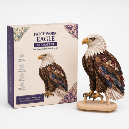 Wingmend | 3D Fabric Patchwork Hummingbird Craft Kit