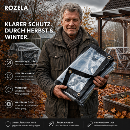 VitraGuard™ Transparenter Wetterschutz – Glasklar statt Baublau