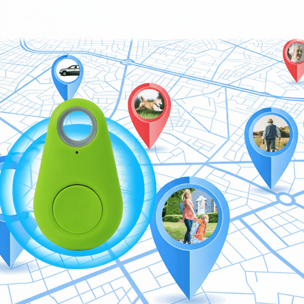 SmartFinder™ Bluetooth-Tracker – Nie wieder Schlüssel, Tasche oder Haustier suchen