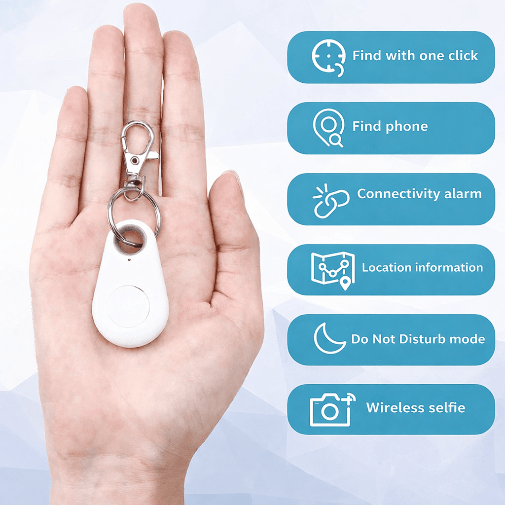 SmartFinder™ Bluetooth-Tracker – Nie wieder Schlüssel, Tasche oder Haustier suchen