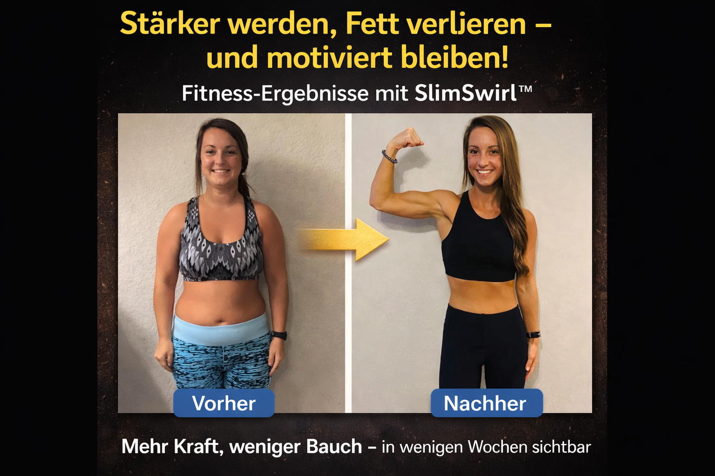 SlimSwirl™ - Für eine straffe Taille & neue Energie | Heute gratis Trainings-E-Book im Wert von 19,95 €!