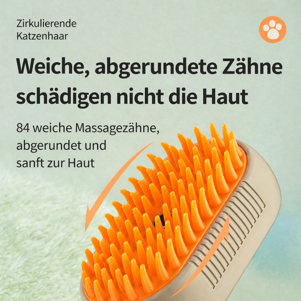 FurEase™ 3-in-1 Spraybürste | Verwandeln Sie Fellpflege in ein stressfreies Verwöhnritual für strahlend saubere Möbel und glückliche Haustiere