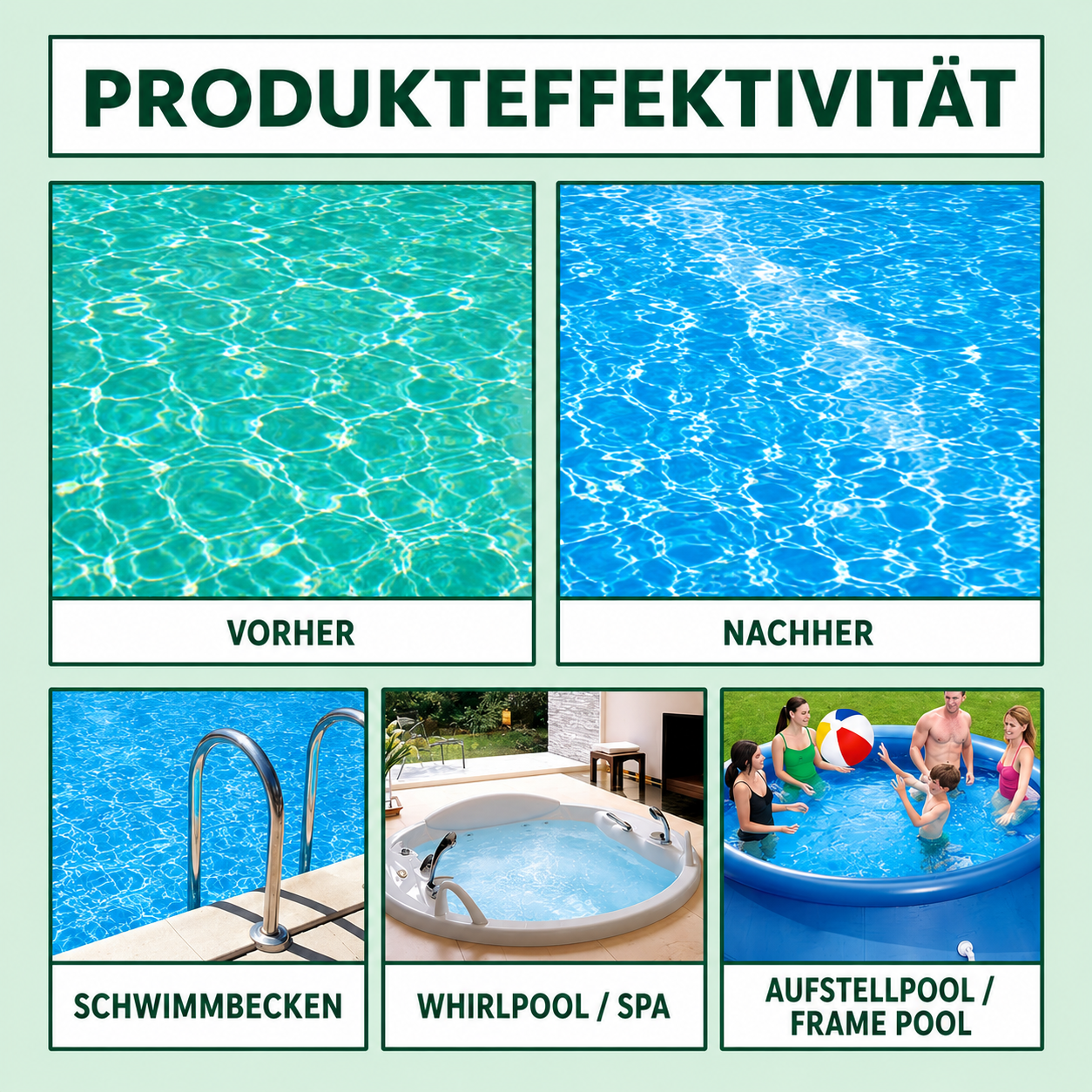 HydroClear Pool-Reiniger & Wasserklärung