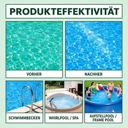 HydroClear Pool-Reiniger & Wasserklärung